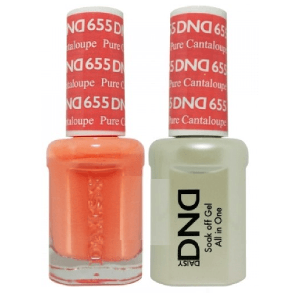 DND Daisy Gel Duo - Pure Cataloupe #655-Gel Nail Polish + Lacquer-Universal Nail Supplies