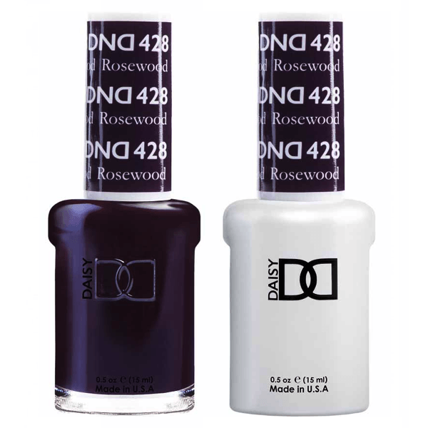 DND Daisy Gel Duo - Rosewood #428-Gel Nail Polish + Lacquer-Universal Nail Supplies