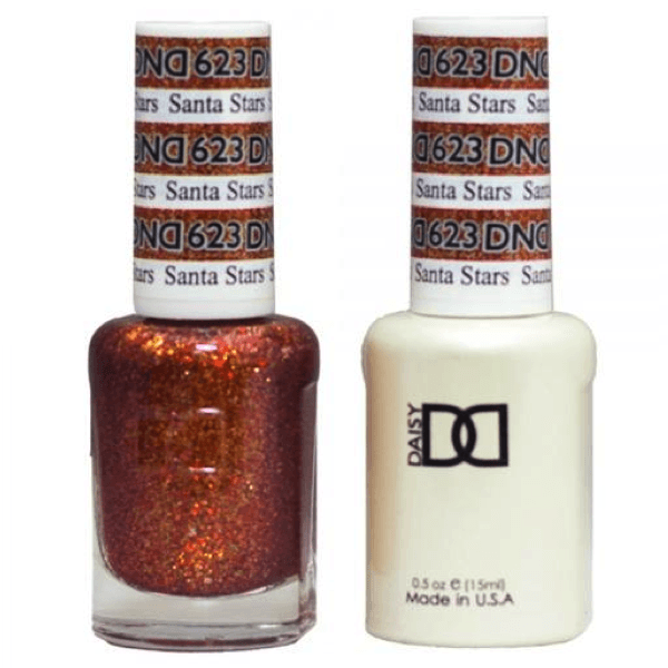 DND Daisy Gel Duo - Santa Stars #623-Gel Nail Polish + Lacquer-Universal Nail Supplies