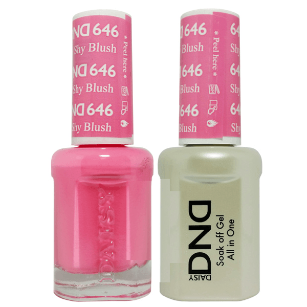 DND Daisy Gel Duo - Shy Blush #646-Gel Nail Polish + Lacquer-Universal Nail Supplies