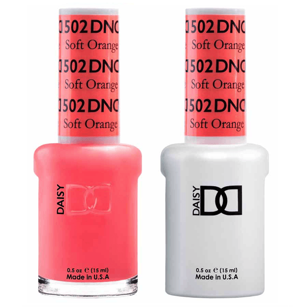 DND Daisy Gel Duo - Soft Orange #502-Gel Nail Polish + Lacquer-Universal Nail Supplies