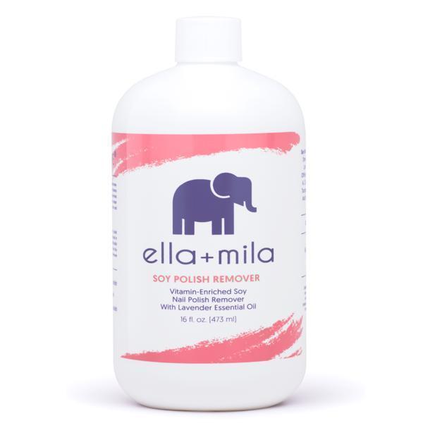 Ella+Mila -Soy Nail Polish Remover 16 oz