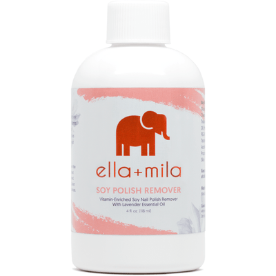 Ella+Mila - Soy Nail Polish Remover 4 oz-Nail Polish-Universal Nail Supplies
