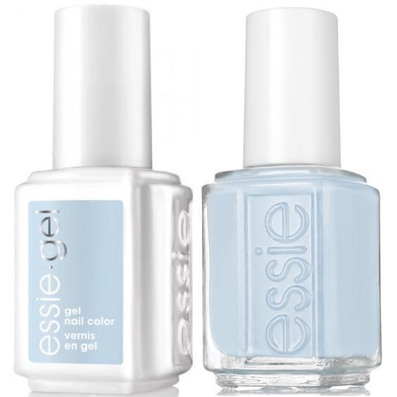 Essie Gel Blue-la-la #1055G + Matching Lacquer Blue-la-la #1055-Gel Nail Polish + Lacquer-Universal Nail Supplies
