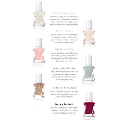 Essie Gel Couture - 2017 Bridal Collection-Essie Gel Couture Collection-Universal Nail Supplies