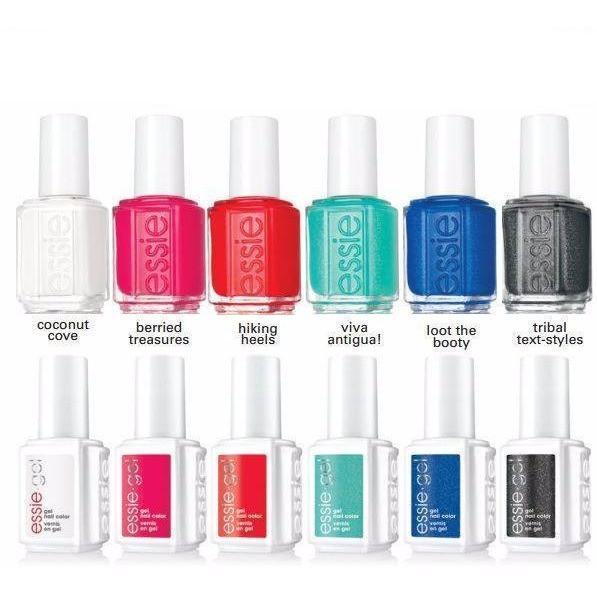 Essie Gel + Lacquer Lounge Viva Antigua Collection Set Of 12