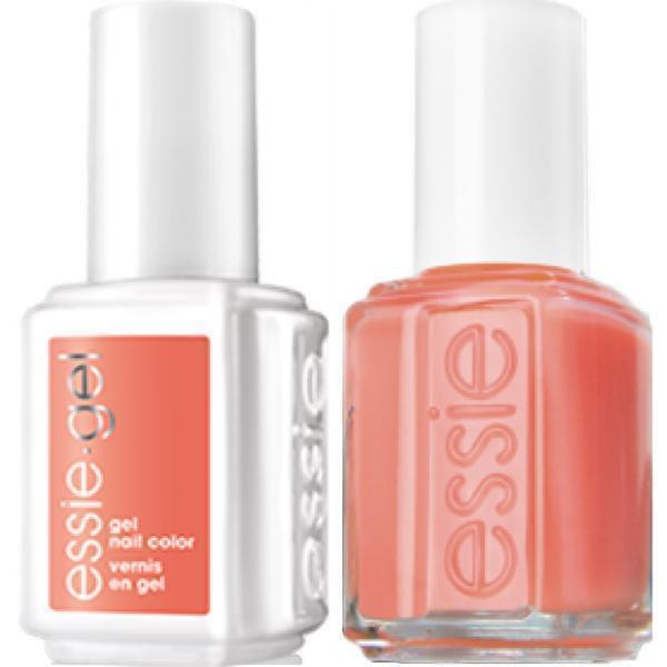 Essie Gel Postmodern Peach #5043G + Matching Lacquer Tart Deco #709