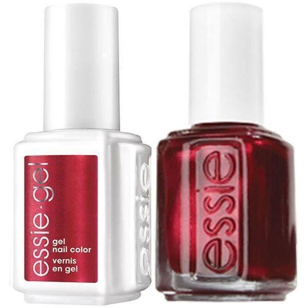 Essie Gel Rags To Riches #5032 + Matching Lacquer Scarlet O'hara #104-Gel Nail Polish + Lacquer-Universal Nail Supplies