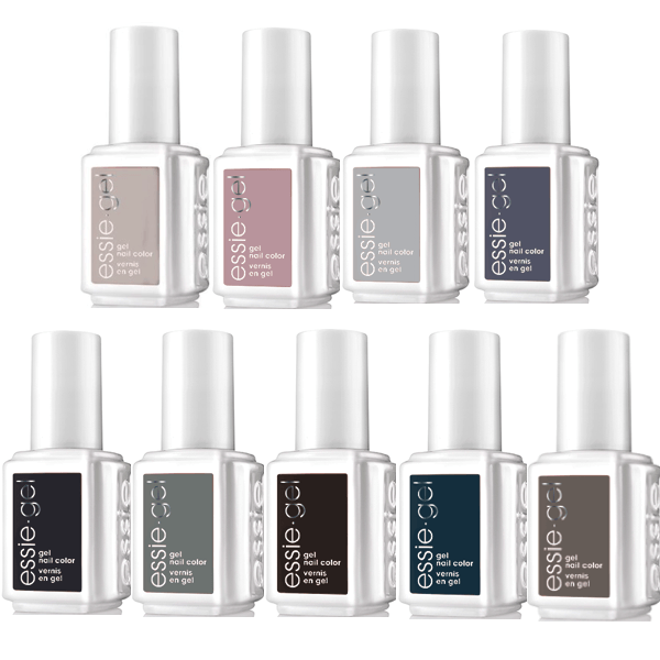 Essie Gel Serene Slate Collection Set of 9-Gel Nail Polish-Universal Nail Supplies