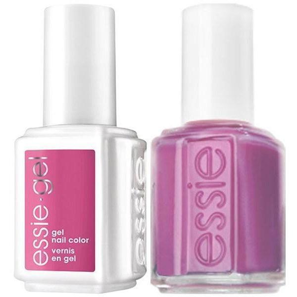 Essie Gel Splash Of Grenadine #719G + Matching Lacquer Splash Of Grenadine #719-Gel Nail Polish + Lacquer-Universal Nail Supplies