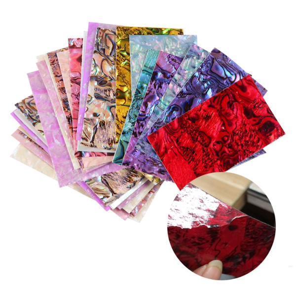 Full Beauty - Holographic Seashell Mermaid Marble Decal Wraps-Nail Art-Universal Nail Supplies