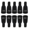 Gel Nail Polish Remover Black Clip Wraps Set of 10-Nail Tools-Universal Nail Supplies