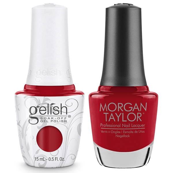 Harmony Gelish A Kiss From Marilyn #1110335 + Morgan Taylor #3110335-Gel Nail Polish + Lacquer-Universal Nail Supplies