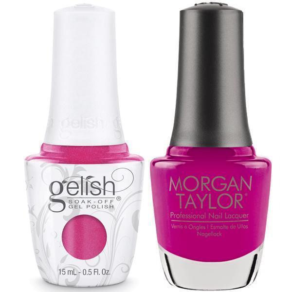 Harmony Gelish Amour Color Please #1110173 + Morgan Taylor #50173-Gel Nail Polish + Lacquer-Universal Nail Supplies
