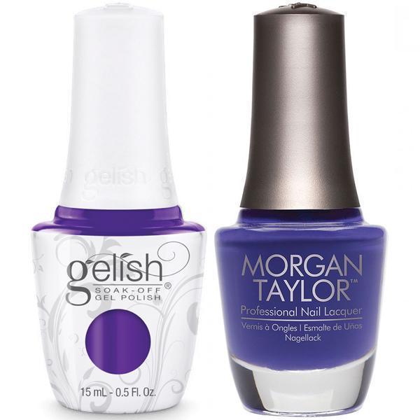 Harmony Gelish Anime-zing Color! #1110179 + Morgan Taylor #50179-Gel Nail Polish + Lacquer-Universal Nail Supplies