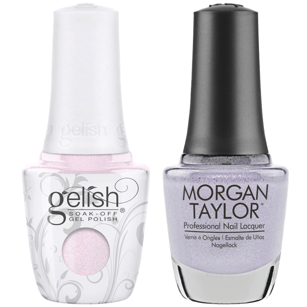 Harmony Gelish Cellophane Coat #1110307 + Morgan Taylor #3110307-Gel Nail Polish + Lacquer-Universal Nail Supplies