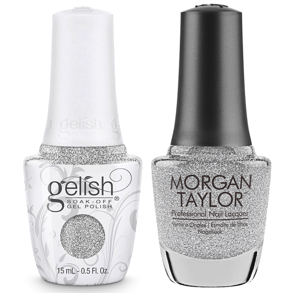 Harmony Gelish Diamonds Are My BFF #1110334 + Morgan Taylor #3110334-Gel Nail Polish + Lacquer-Universal Nail Supplies