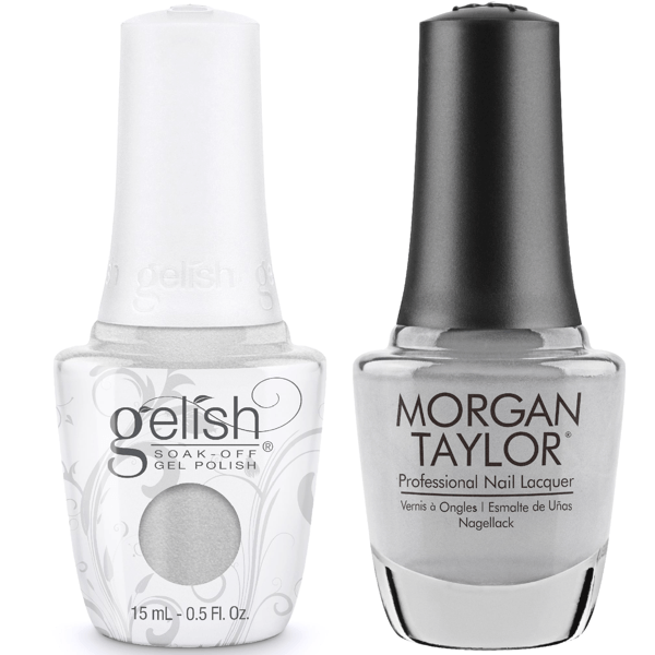 Harmony Gelish Dreaming Of Gleaming #111028 + Morgan Taylor #3110278-Gel Nail Polish + Lacquer-Universal Nail Supplies