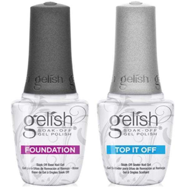 Harmony Gelish Foundation Base Coat & Top Coat-Gel Nail Polish-Universal Nail Supplies
