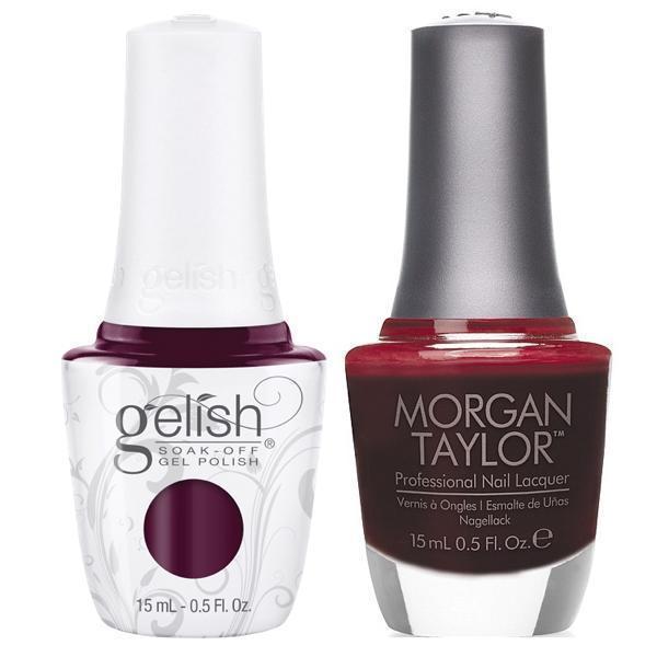 Harmony Gelish From Paris With Love #1110035 + Morgan Taylor #50035-Gel Nail Polish + Lacquer-Universal Nail Supplies