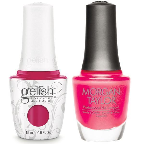 Harmony Gelish Gossip Girl #1110819+ Morgan Taylor #50020-Gel Nail Polish + Lacquer-Universal Nail Supplies