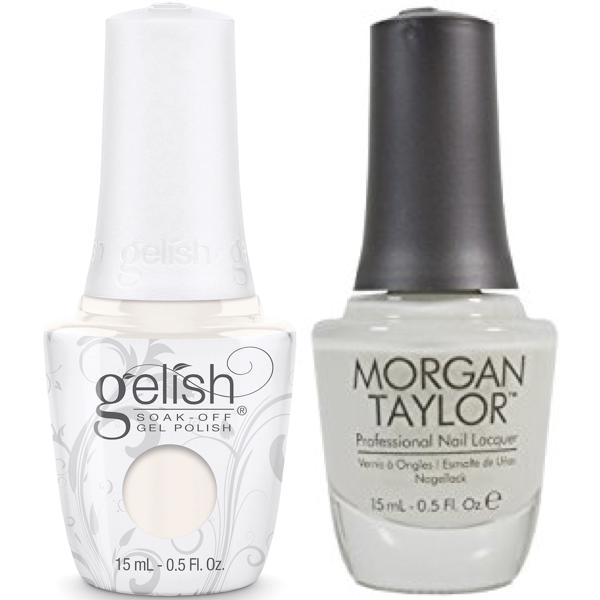 Harmony Gelish Heaven Sent #1110001 + Morgan Taylor #50001-Gel Nail Polish + Lacquer-Universal Nail Supplies