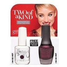 Harmony Gelish I'm So Hot #1110190 + Morgan Taylor #50190-Gel Nail Polish + Lacquer-Universal Nail Supplies