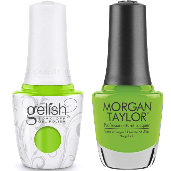 Harmony Gelish Limonade In The Shade #1110303 + Morgan Taylor #3110303-Gel Nail Polish + Lacquer-Universal Nail Supplies