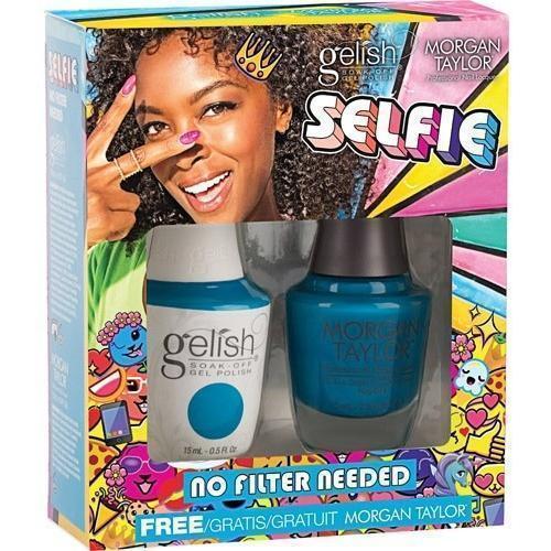 Harmony Gelish No Filter Needed #1110259 + Morgan Taylor #3110259-Gel Nail Polish + Lacquer-Universal Nail Supplies