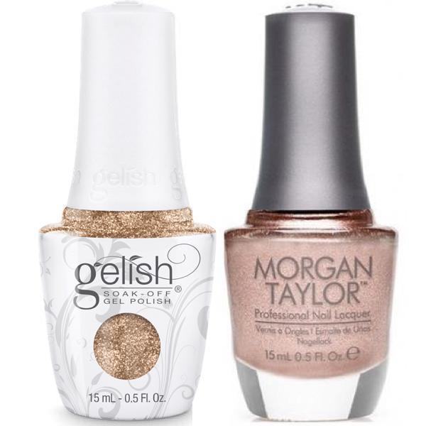Harmony Gelish No Way Rose #1110073 + Morgan Taylor #50073-Gel Nail Polish + Lacquer-Universal Nail Supplies
