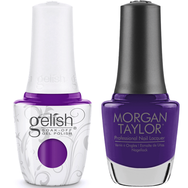 Harmony Gelish One piece Or Two? #1110301 + Morgan Taylor #3110301-Gel Nail Polish + Lacquer-Universal Nail Supplies
