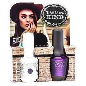 Harmony Gelish Plum Tuckered Out #1110797 + Morgan Taylor #50184-Gel Nail Polish + Lacquer-Universal Nail Supplies