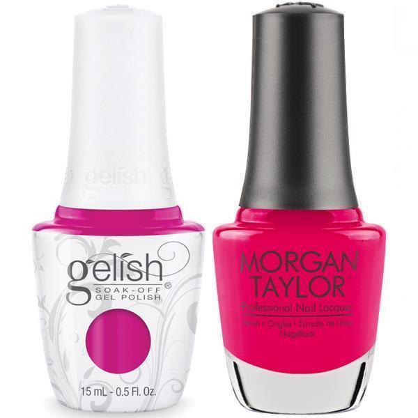 Harmony Gelish Pop-Arazzi Pose #1110181 + Morgan Taylor #50181-Gel Nail Polish + Lacquer-Universal Nail Supplies