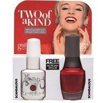 Harmony Gelish Scandalous #1110144 + Morgan Taylor #50144-Gel Nail Polish + Lacquer-Universal Nail Supplies