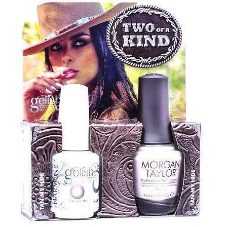 Harmony Gelish Tan My Hide #1110187 + Morgan Taylor #50187-Gel Nail Polish + Lacquer-Universal Nail Supplies
