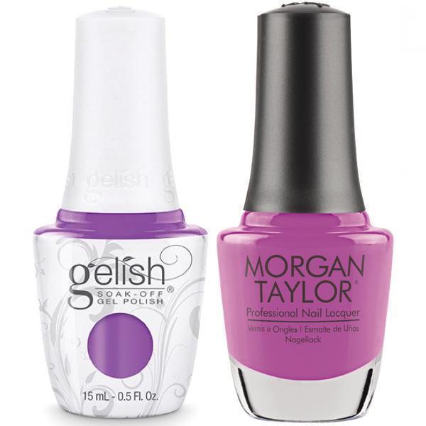 Harmony Gelish Tokyo A Go Go #1110180 + Morgan Taylor #50180-Gel Nail Polish + Lacquer-Universal Nail Supplies