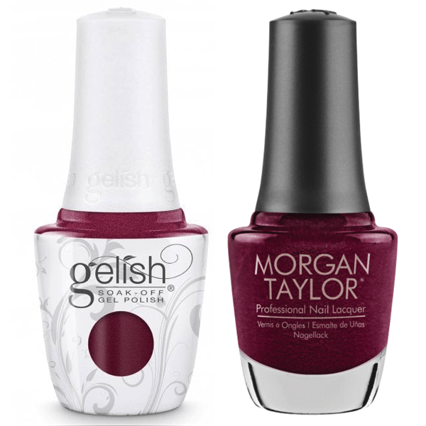 Harmony Gelish Wanna Share A Tent? #1110317 + Morgan Taylor #3110317-Gel Nail Polish + Lacquer-Universal Nail Supplies