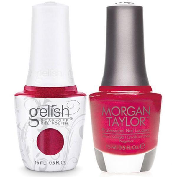 Harmony Gelish Wonder Woman #1110031 + Morgan Taylor #50031-Gel Nail Polish + Lacquer-Universal Nail Supplies