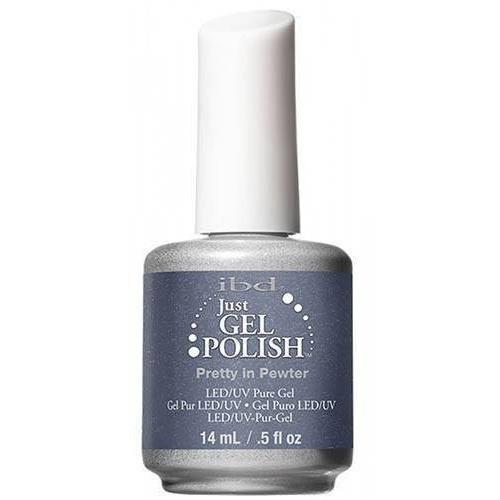 IBD Just Gel - Pretty In Pewter #56685-Gel Nail Polish-Universal Nail Supplies