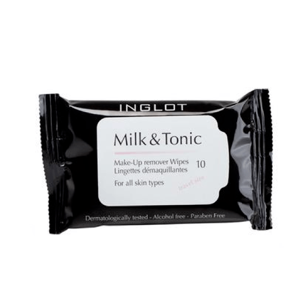 Inglot Milk & Tonic Make-Up Remover Wipes-make-up cosmetics-Universal Nail Supplies