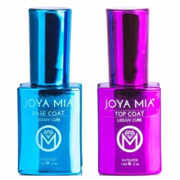 Joya Mia - Base & Top Coat 0.5 oz each-Chrome Effect-Universal Nail Supplies