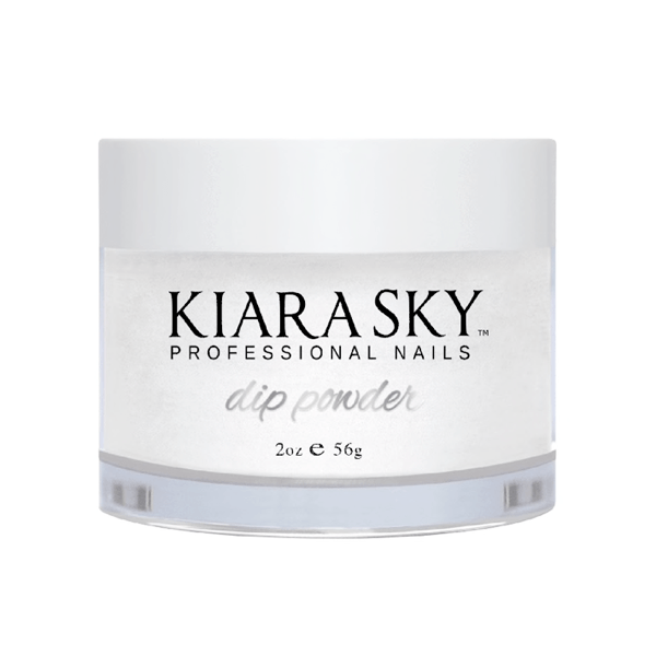Kiara Sky Dip Powder - Pure White 2 oz-Dipping Essentials-Universal Nail Supplies