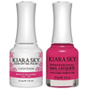 Kiara Sky Gel + Matching Lacquer - Back To The Fuchsia #453-Gel Nail Polish-Universal Nail Supplies