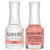 Kiara Sky Gel + Matching Lacquer - Cheeky #607-Gel Nail Polish-Universal Nail Supplies