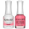 Kiara Sky Gel + Matching Lacquer - Cotton Kisses #537-Gel Nail Polish-Universal Nail Supplies