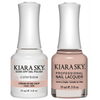 Kiara Sky Gel + Matching Lacquer - Cream Of The Crop #536-Gel Nail Polish-Universal Nail Supplies