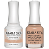 Kiara Sky Gel + Matching Lacquer - Creme D'nude #431-Gel Nail Polish-Universal Nail Supplies