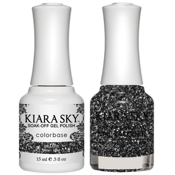 Kiara Sky Gel + Matching Lacquer - Graffiti #462-Gel Nail Polish-Universal Nail Supplies