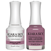Kiara Sky Gel + Matching Lacquer - Mauve A Lil' Closer #597-Gel Nail Polish-Universal Nail Supplies
