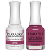Kiara Sky Gel + Matching Lacquer - Oh Dear! #595-Gel Nail Polish-Universal Nail Supplies
